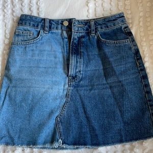 French Connection Jean Skirt Size 2
